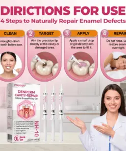 COUGEX® Cavity-Repair Natural Enamel Filling Gel